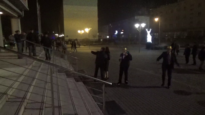 Nowy Rok pod Domem Kultury